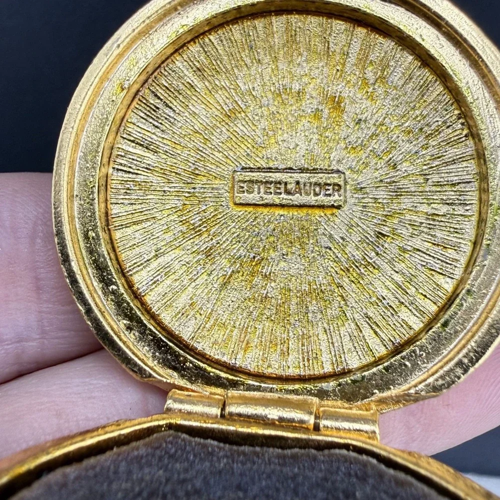Vintage‎ Estée Lauder Youth Dew Gold Tone